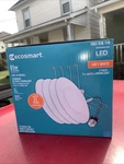4 Pack Ecosmart 65W 6" Downlight Dimmable Soft White Screw-in Base New. Fixed Price $27.50.