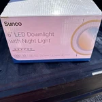 Sunco 12 Pack 6 Inch Led Recessed Lighting Retrofit With Night Light, 2700K/3.... Fixed Price $125.00.