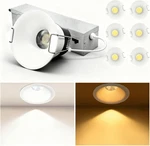 2" 5CCT Dimmable Led Recessed Lights, Waterproof, 6 Pack. Fixed Price $133.99.