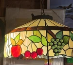 20 Tiffany Meyda Style Fruit Stained Glass Pendant Chandelier Ceiling Light. Fixed Price $400.00.
