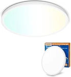 Allsmartlife 18 Inch Led Flush Mount Ceiling Light 36W 4650LM 3-COLOR Round. Fixed Price $75.99.