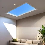 Smart Blue Sky Light Ceiling Lamp, App Control And Biological Rhythm Simulate.... Fixed Price $327.59.
