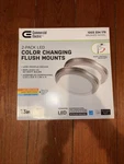 Commercial Electric JJU3011L2BN 15 Inch Led Light - Silver. Fixed Price $39.99.