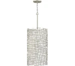 Fredrick Ramond FR33108SLF Farrah Pendant, 9-LIGHT 540 Total Watts, Silver Leaf. Fixed Price $557.69.