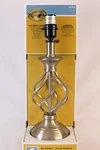 Hampton Bay Brushed Nickel Accent Lamp Lighting Table 13.8 821 533. Fixed Price $39.99.
