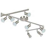 Unicozin Led Track Lighting Kit, 54.13'' Matt Nickel 8 Light,. Fixed Price $86.99.