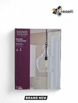 Home Decorators Bakerston 60W 1-LIGHT Matte Black Pendant Clear Glass Shade. Fixed Price $59.90.