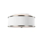 Generation Lighting Lennon Medium Semi-flush Mount Satin Nickel Finish SF339SN. Fixed Price $339.20.