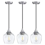 Dolaimy House 3 Pack 1 Light Indoor Mini Hanging Kitchen Island Pendant. Fixed Price $87.00.