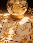 Full Set Of 6 Chanel Beauty Vip Gift Holiday Gold Charm Pendant Genuine Rare. Fixed Price $88.88.