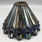 Meyda Tiffany Jeweled Peacock Lead Glass Light Shade. Fixed Price $139.95.