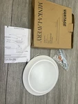 Minka Lavery 739-2-44-L Led Flush Mount White 13W Vantage Low Profile Light. Fixed Price $17.09.