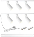 Plug Track Lighting With Power Cord, 6-LIGHT GU10 Kit .... Fixed Price $140.29.
