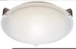 New Trans Globe Lighting 59008-BN Neptune Flush Mount Brushed Nickel. Fixed Price $59.00.