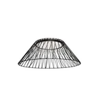 Dainolite Georgette 1 Light Flush Mount, Black/white GRG-2430LEDFH-MB-BK. Fixed Price $414.00.