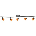 Cal Lighting Orbit, GU-10, Dark Bronze/ams, 26" SL-954-5-DB-AMS. Fixed Price $380.00.