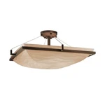 Justice Design Semi-flush PNA-9782-25-WAVE-DBRZ. Fixed Price $704.99.
