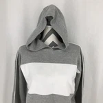 Athleta Embark Sweater Hoodie Light Gray White Long Sleeve 405699 Xs. Fixed Price $33.47.