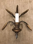 Ciani Atelier Italian Sconce Wall Candle Light Wheat Elegant Italy. Fixed Price $599.00.