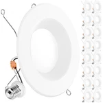 Sunco 16 Pack Retrofit Led Recessed Lighting Inch, Downlight Can Lights For.... Fixed Price $136.99.