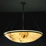 Justice Design Lumenaria Ring 36" Pendant, Rnd, Mat Blk, Led. Fixed Price $2898.00.