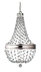 Feiss Malia 6-LIGHT Polished Nickel Transitional Crystal Chandelier F2811/6PN. Fixed Price $645.00.