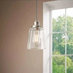 Home Decorators Collection 7435P-32 Polished Nickel Finished Mini Pendant. Fixed Price $24.99.