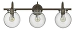 Hinkley 500340Z Bath Congress-glass Globe 3-LIGHT Vanity Oil Rubbed Bronze. Fixed Price $190.00.