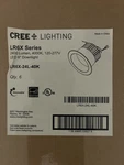 Recessed Lights Cree LR6X-24L-40K. Fixed Price $50.00.