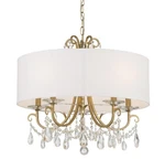 Crystorama Lighting Group 6625-CL-SAQ Othello 24"W Gold. Fixed Price $1937.22.