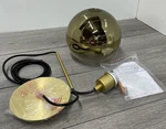 Artcraft Lighting SC13281GD Morning Mist Pendant Glass Fixture - Gold. Fixed Price $119.99.