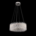 Modern Crystal Led Round Chandelier. Fixed Price $290.00.