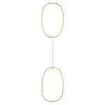 Avenue Lighting HF5026 Circa Led 26"W Abstract Pendant - Gold. Fixed Price $3516.00.