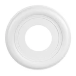 Portfolio Inch Ceiling Medallion Light Fixture Fan White Finish Paintable 10". Fixed Price $19.99.