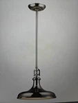 Elk Lighting Rutherford Pendant Ceiling #57032/1 Polished Nickel. Fixed Price $60.00.