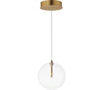 ET2 Lighting E25071-18NAB Global Single Pendant, 1.8 Watts, Natural Aged Brass. Fixed Price $124.58.