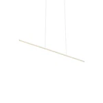 Kuzco Vega Minor 48" Led Linear Pendant, White/white Acrylic LP18248-WH. Fixed Price $548.00.