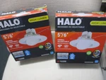 Halo 5"/6" Led Downlight RA56109S1EWHR Recessed 90W Gimbal Adjustable 1030 Lumen. Fixed Price $40.49.