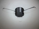 Ce 1.25 Ft. 3-HEAD 8000 Lumens 500W Equivalent Black Integrated Led Shop Light. Fixed Price $24.95.