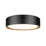 Z-lite Kawan 1LT 12" Flush Mount, Black/gold/frosted 1014F12-MB-MGLD-LED. Fixed Price $196.00.