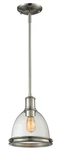 Z-lite 718MP-BN Mason Light 8" Brushed Nickel Mini Pendant Ceiling New. Fixed Price $149.80.