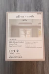 Allen + Roth Aurelis 3-LIGHT Crystal Glam Clear Glass Led Pendant New!. Fixed Price $106.63.