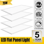 2X4 Led Flat Panel Edge-lit Lights Fixture For Offices Classrooms Kitchens. Fixed Price $162.45.