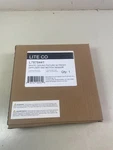 Liteco White Ceiling Fixture W/frost Diffuser & Motion Sensor FD384-LE900W-WFM. Fixed Price $19.99.