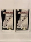 2-VTG Hampton Bay Dimensions Designer Lighting Halogen Adjustable Accent. Fixed Price $40.00.