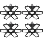 Hapylumi 4-PACK 180W 18000LM Led Garage Lights 6500K Daylight Ceiling E26/E27. Fixed Price $104.29.