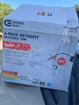 Commercial Electric 5-6 Retrofit Recessed Trim 4-PACK New. Fixed Price $20.00.