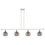 Innovations Rochester 4LT 48" Island, 6" Wch/sm 516-4I-WPC-G556-6SM. Fixed Price $674.08.