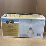 New Hampton Bay Nove 1-LIGHT Mini Pendant Brushed Nickel 7.7 X 6 122 157. Fixed Price $18.00.