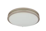 Good Earth Lighting Jordan 1-LIGHT 17-IN Satin Nickel Led Flush Mount Ener. Fixed Price $71.75.